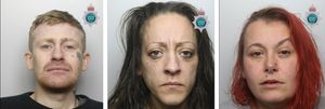 Three people have been convicted of crimes relating to the theft of bicycles across Stafford