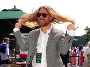 Supporting image for story: Sam Ryder and Bear Grylls among spectators on day four of Wimbledon