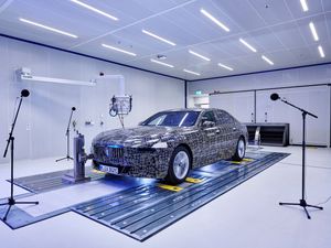Supporting image for story: BMW demonstrates how it’s making the i7 luxury electric car extra quiet inside