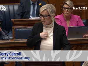 Supporting image for story: O’Neill ‘comfortable’ with deputy First Minister attending White House meeting