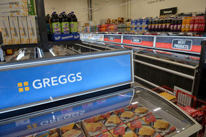 Customers can find frozen Greggs favourites in the Iceland department of the store. 