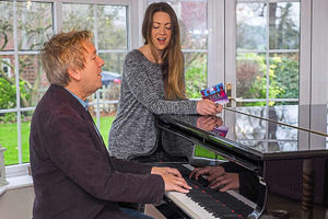 Supporting image for story: Watch: Pair's song inspired by Christmas truce of 1914