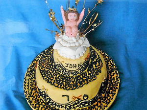 Supporting image for story: Shropshire WI member Phyl's arty icing is naughty – but nice