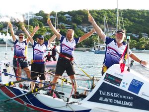 Supporting image for story: Dad Ian joining daughter and son-in-law in new Atlantic challenge  