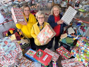 Supporting image for story: Operation Christmas Child begins sorting in Shropshire