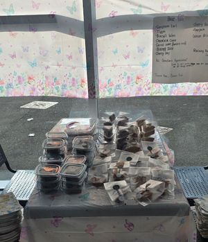 Bake donation table 