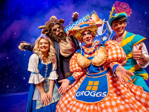 Supporting image for story: Be our guest! Shrewsbury panto cast officially launch Beauty and the Beast