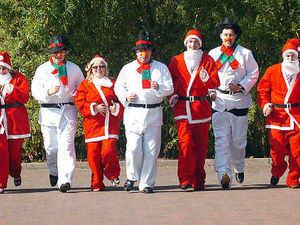 Supporting image for story: Ludlow Santa Run called off over snow