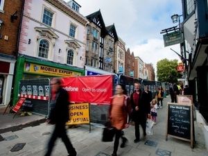 Supporting image for story: Shropshire Star comment: Centre of town still suffering
