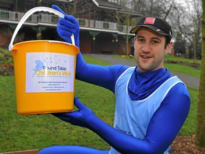 Phillip is collecting for Children's Wish