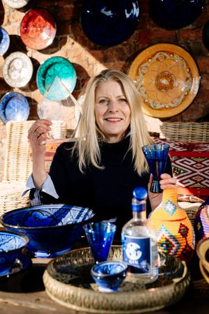 Belinda Griffiths won the 'Instore Creativity' category in the Good Retail Awards after setting up a bar in her garden last year