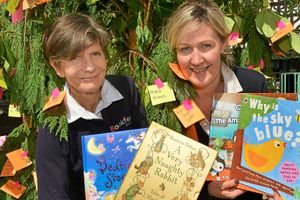 .Bookfest organisors Caroline Thewles, left and Ali McGowen