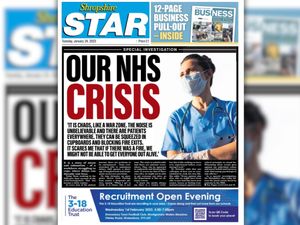 Supporting image for story: The Shropshire Star's 'NHS crisis' coverage is up for a journalism award