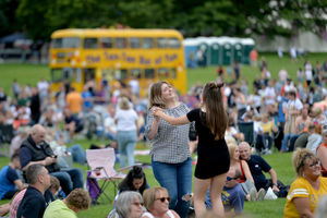 Black Country day is celebrated at Dudley Council's Black Country Musicom in the setting of Himley Hall