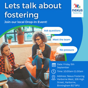 Supporting image for story: Nexus Fostering Birmingham office seeks local foster carers
