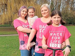 Supporting image for story: Cancer patient’s daughters on the starting blocks for a ‘race at home’