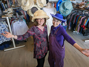 Supporting image for story: Designer hats to help raise funds at Hope House shop
