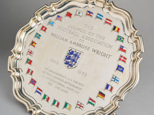 Supporting image for story: Rare salver from Wolverhampton Wanderers’ legend going to auction