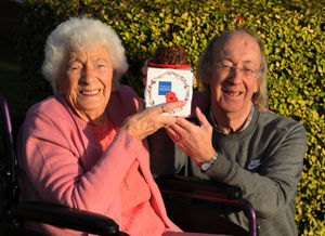 Ethel with her son Derek