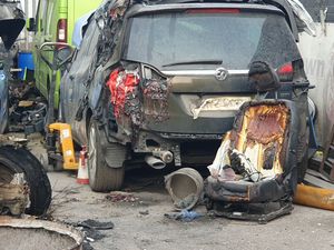 Supporting image for story: Fire leaves Wolverhampton car business severely damaged as owners count up losses