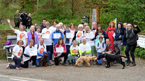 A 24 hour walk up and down the Wrekin for Hospice from Home