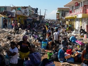 Supporting image for story: Irish woman in fundraising effort for those affected by Storm Melissa