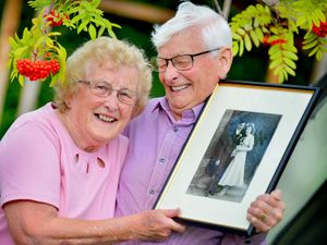 Supporting image for story: Love and laughter 65 years on for Shrewsbury couple
