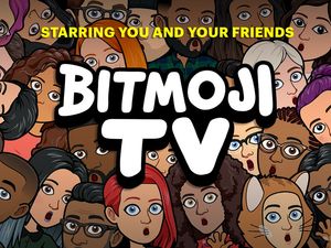 Supporting image for story: Snapchat launches Bitmoji TV cartoons featuring user avatars