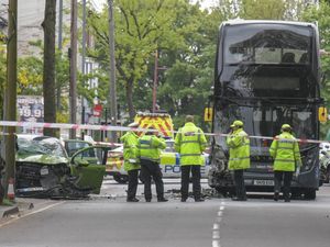 Supporting image for story: Critically-injured bus crash car driver could have been in second collision