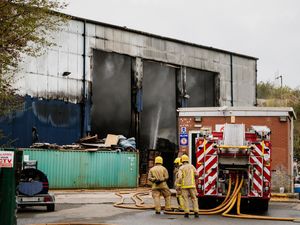 The fire burned at the site for around a month