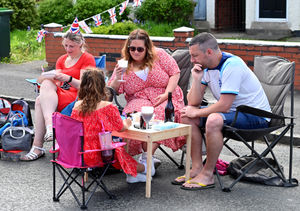 Street party in Alexander Road, Smethwick..