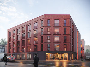 Visualisation of the proposed development in Great Hampton Row, Birmingham. From Cordia UK press release.