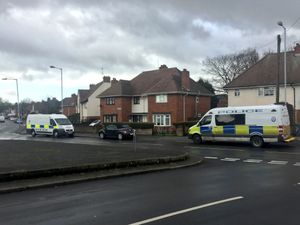 The scene in Kent Road.