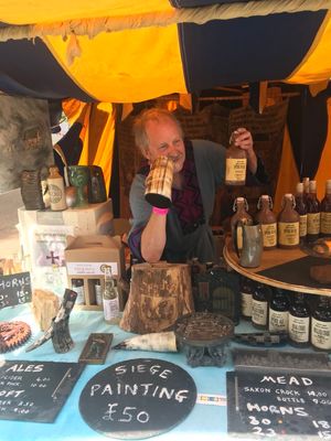 Septimus Spyder, owner of a medieval brewery