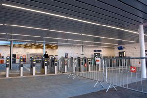 Main construction work is set to be completed on Wolverhampton railway station. Photo: Wolverhampton Council