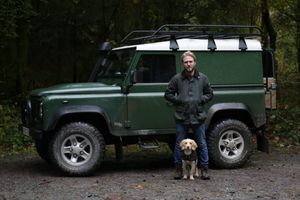 Jordan Peters with Mortimer