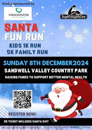 Santa Run Flyer