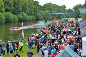 Dragon boats will be returning to the River Severn in Shrewsbury this weekend for the Severn Hospice fundraiser