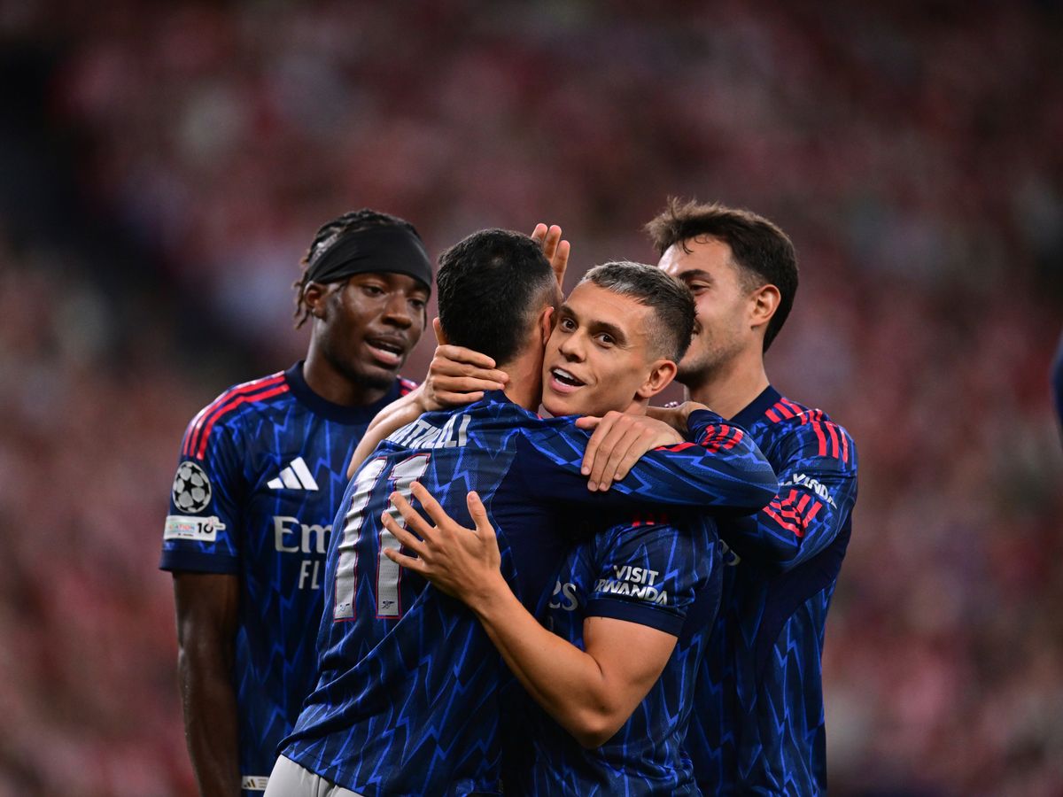 Arsenal super-subs Gabriel Martinelli and Leandro Trossard earn win in Bilbao