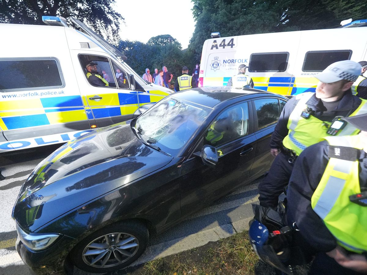 Six arrested after &lsquo;thuggery&rsquo; outside Essex hotel &lsquo;housing asylum seekers&rsquo;