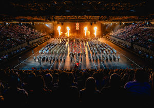 Thousands of spectators are expected in Birmingham tomorrow as one of the UK’s largest indoor live productions brings a weekend of military music, spectacle and ceremony