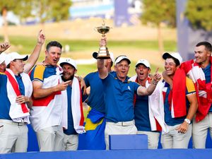 Supporting image for story: Fireside chat helped Europe players become ‘vulnerable’ before Ryder Cup victory