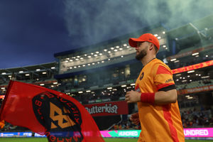 Ben Duckett runs on the pitch for Birmingham Phoenix 