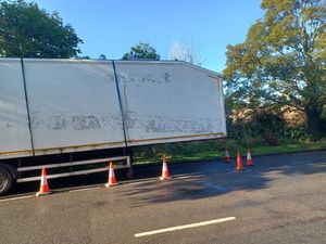 Supporting image for story: Council to remove tractor trailer dumped in Dudley lay-by 