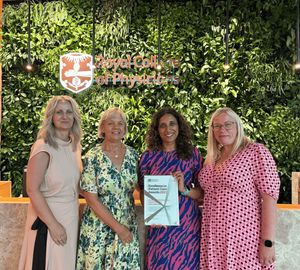 Marsha Jones, Jayne Dunn, Dr Sarb Clare and Emma Loosley from the Midland Metropolitan University Hospital with their Excellence in Patient Care award. PIC: Sandwell and West Birmingham NHS Trust.