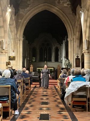 Holly Richards, local soprano