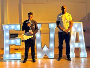 Supporting image for story: British sprinting star joins Telford school to celebrate pupils' sporting success