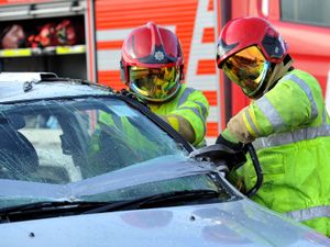 Supporting image for story: Two taken to hospital after crash closes road near Claverley