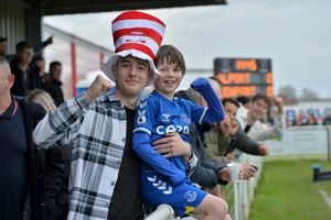 Around 1,300 fans turned out to watch Whitchurch Alport against Newport Pagnell