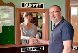 Anne Downs and Dave Smith